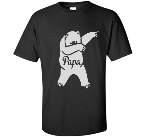 Papa Bear Cute Dabbing Funny Dab Dance Gift Shirt for Father