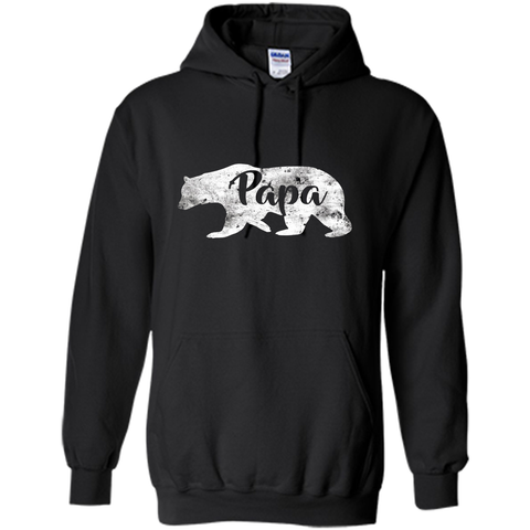 Men's Papa Bear T-Shirt Awesome Camping Father's Tee