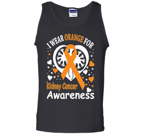 I Wear Orange For Kidney Cancer Awareness Shirt