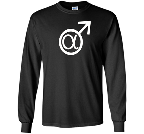 Alpha Male Symbols - Funny symbolic T-shirt for alpha males