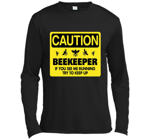 Beekeeper T-Shirt Beekeeping Shirt If You See Me Running Tee