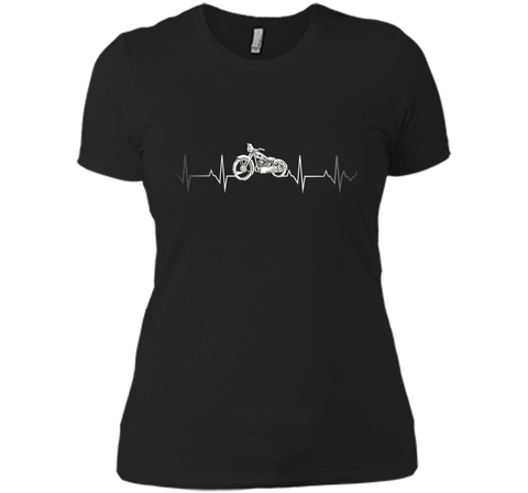 Motorcycle Heartbeat T-Shirt - I love my Motorcycle.