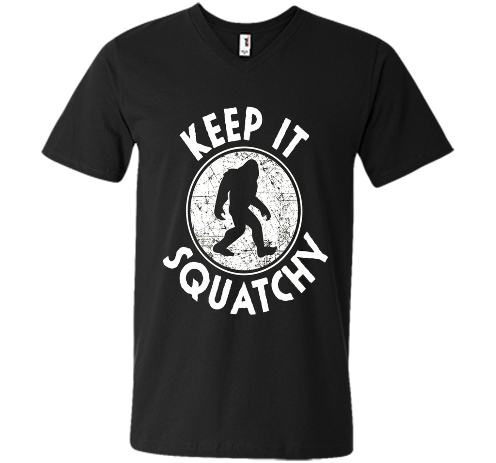 Keep it Squatchy Bigfoot T-Shirt Funny Sasquatch Gift