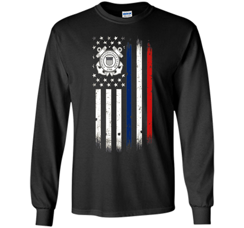 US Coast Guard American Flag Tshirt cool shirt