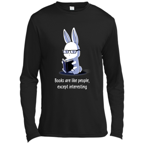Books are like people, except interesting-rabbit-lovely animal