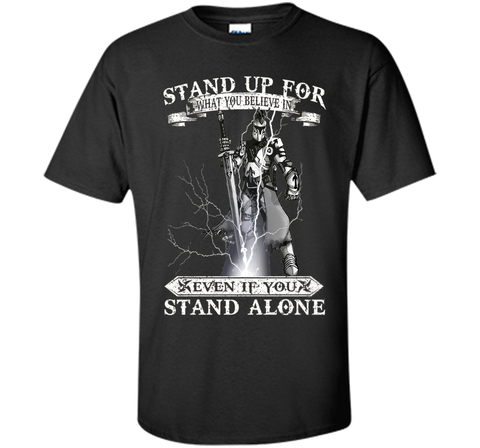 stand up for what you believe viking t-shirt