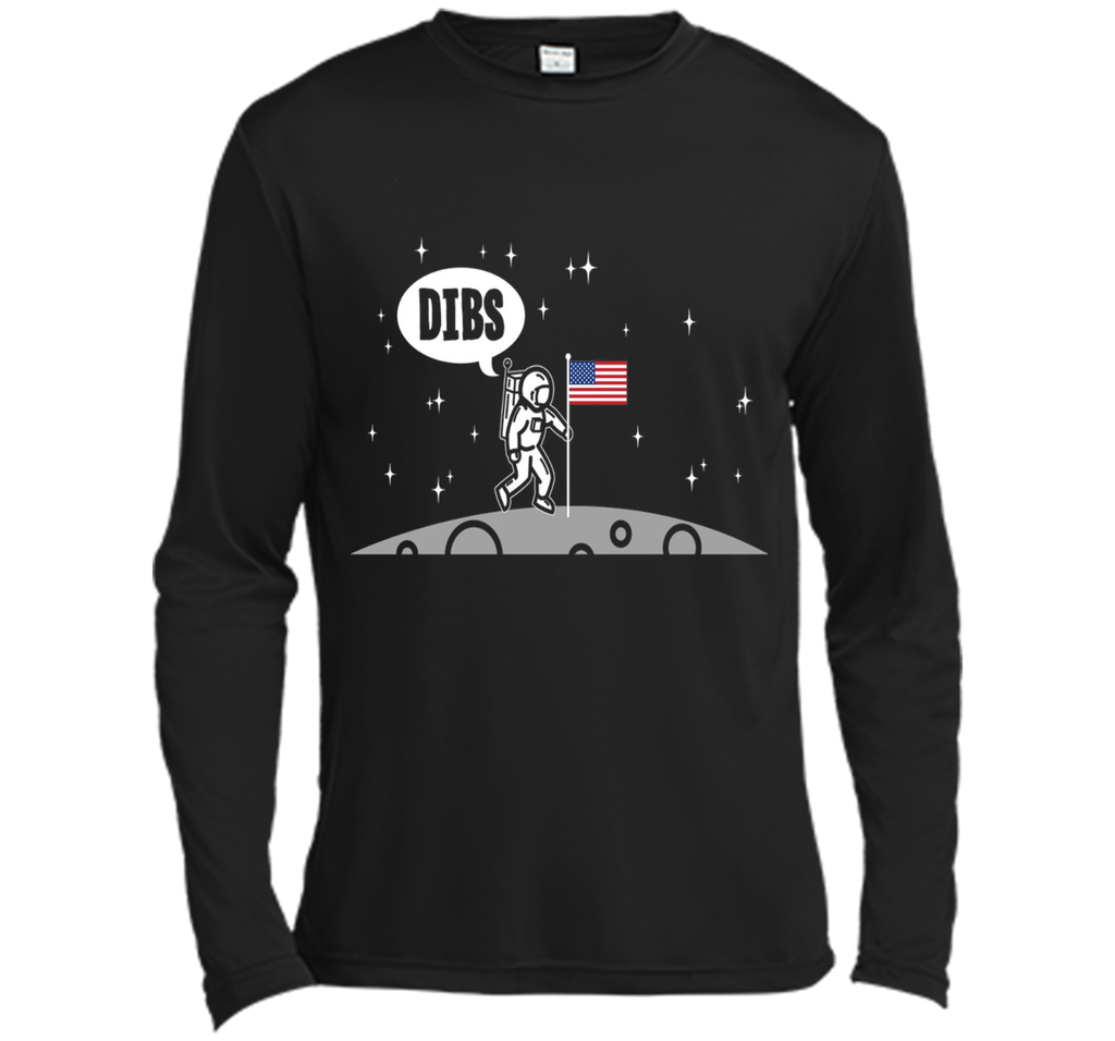DIBS Astronaut American Flag Space Shirt