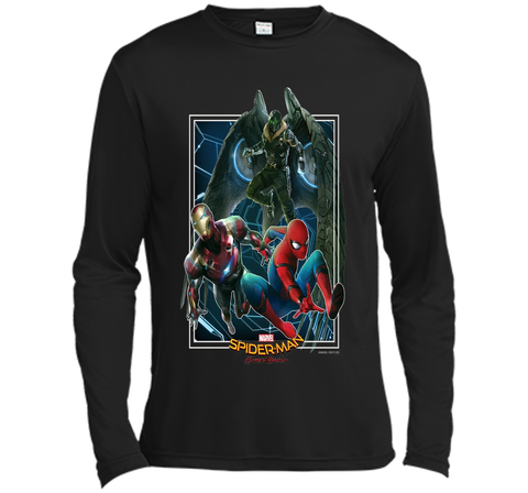 Marvel Spider-Man Homecoming Iron Man Vulture Battle T-Shirt