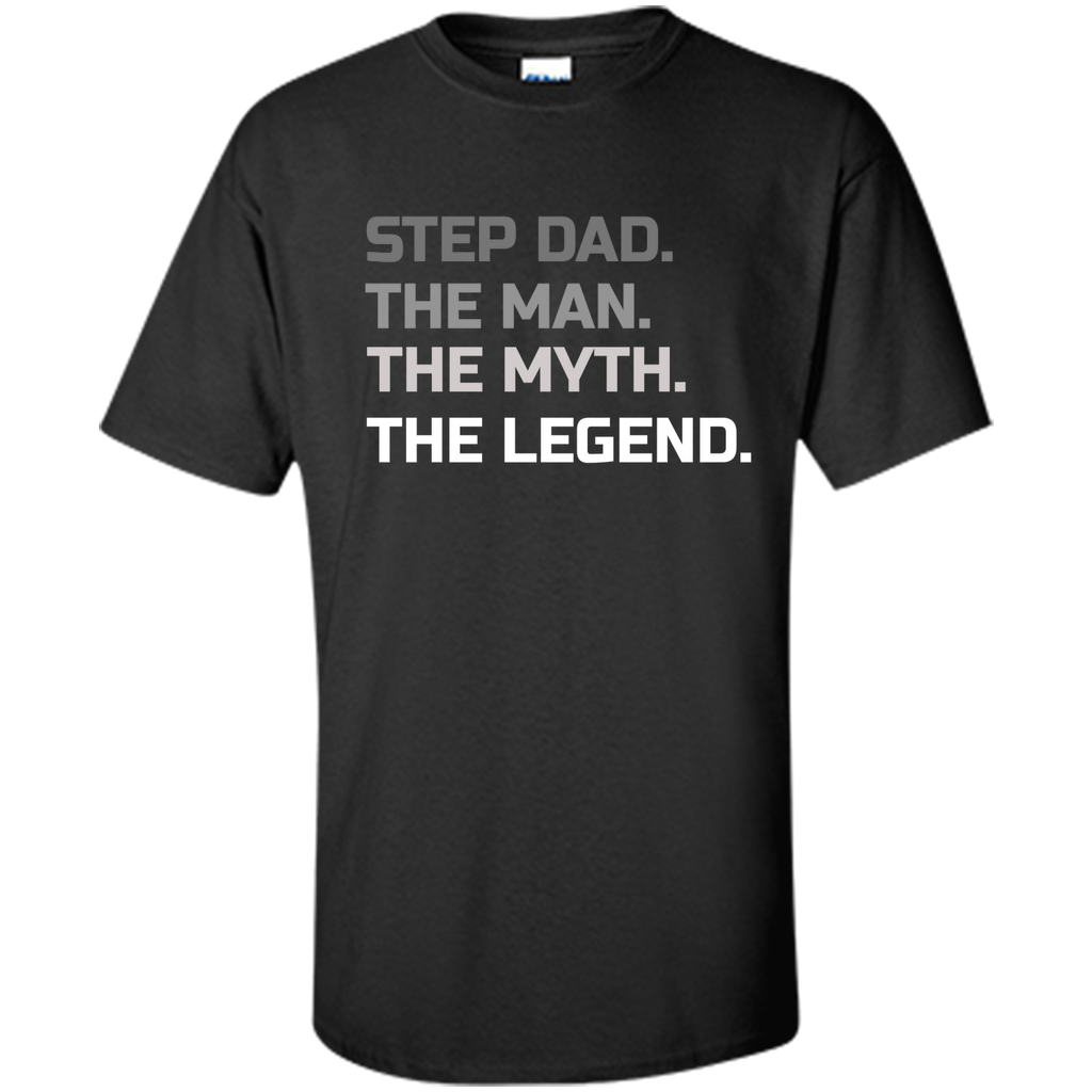 Men's Step Dad T shirt Funny Step Dad Gift for Father's Day