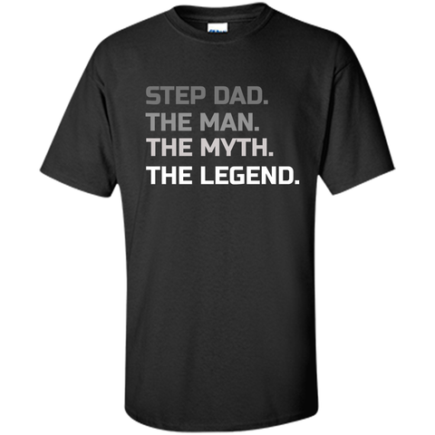 Men's Step Dad T shirt Funny Step Dad Gift for Father's Day
