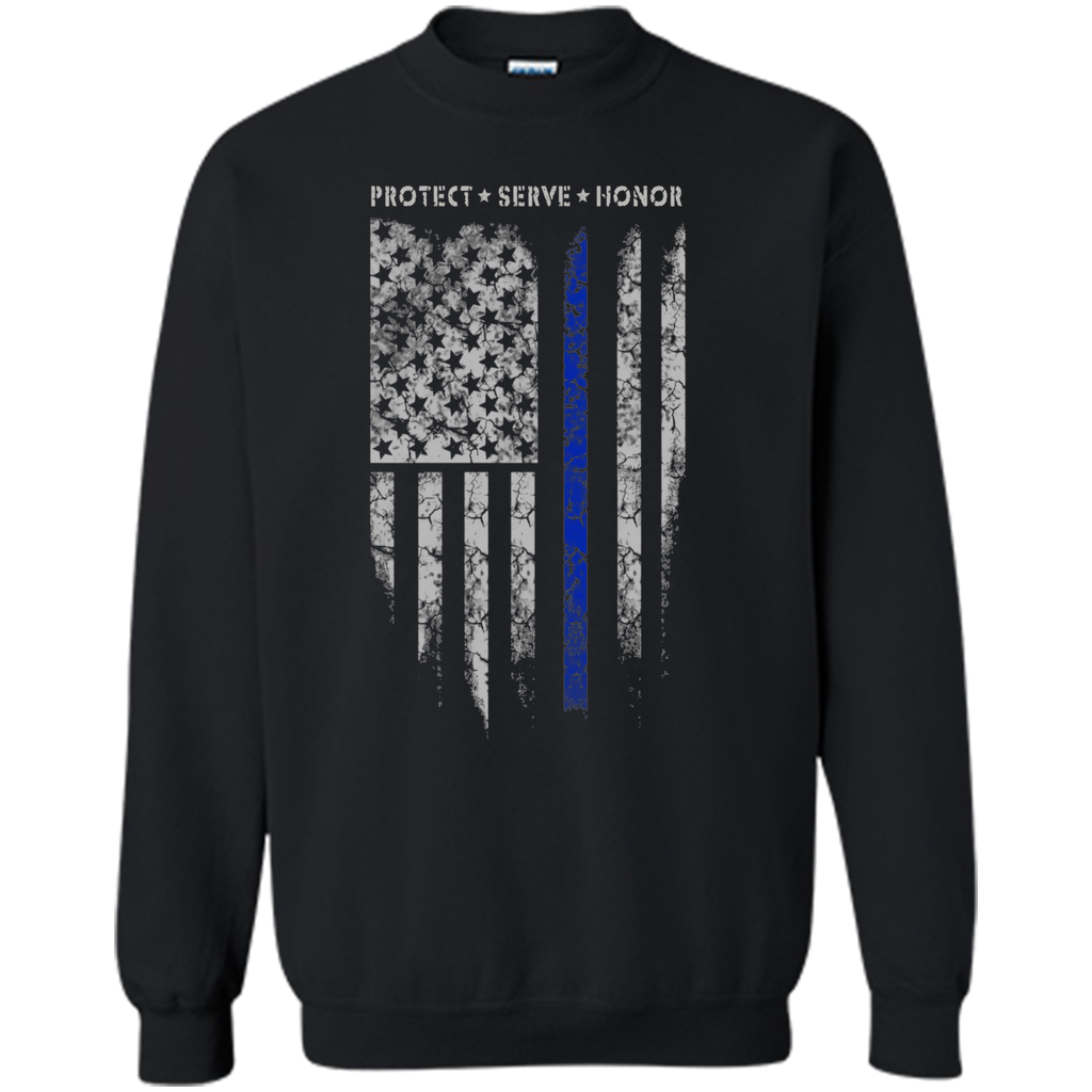 thin blue line shirt - police officer