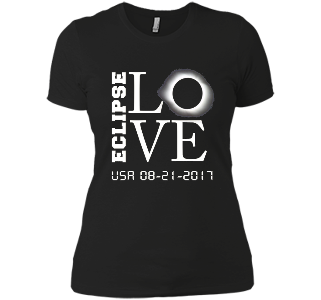 LOVE Circle Total Solar Eclipse Celestial Fanatic T-shirt