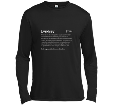 Lyndsey is an Awesome Chick | Funny Compliment T-shirt
