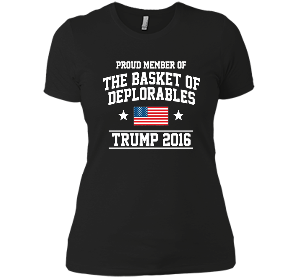 Proud Member Of The Basket of Deplorables Trump 2016 T-Shirt