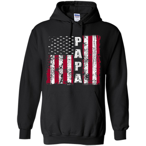 PAPA American Flag T-Shirt Father's Day 2017 Gifts