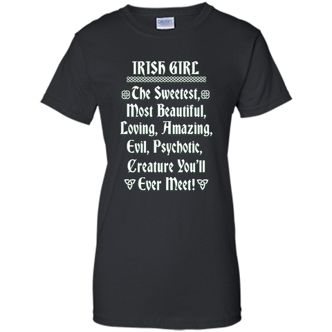 Irish Girl Quote T-shirt