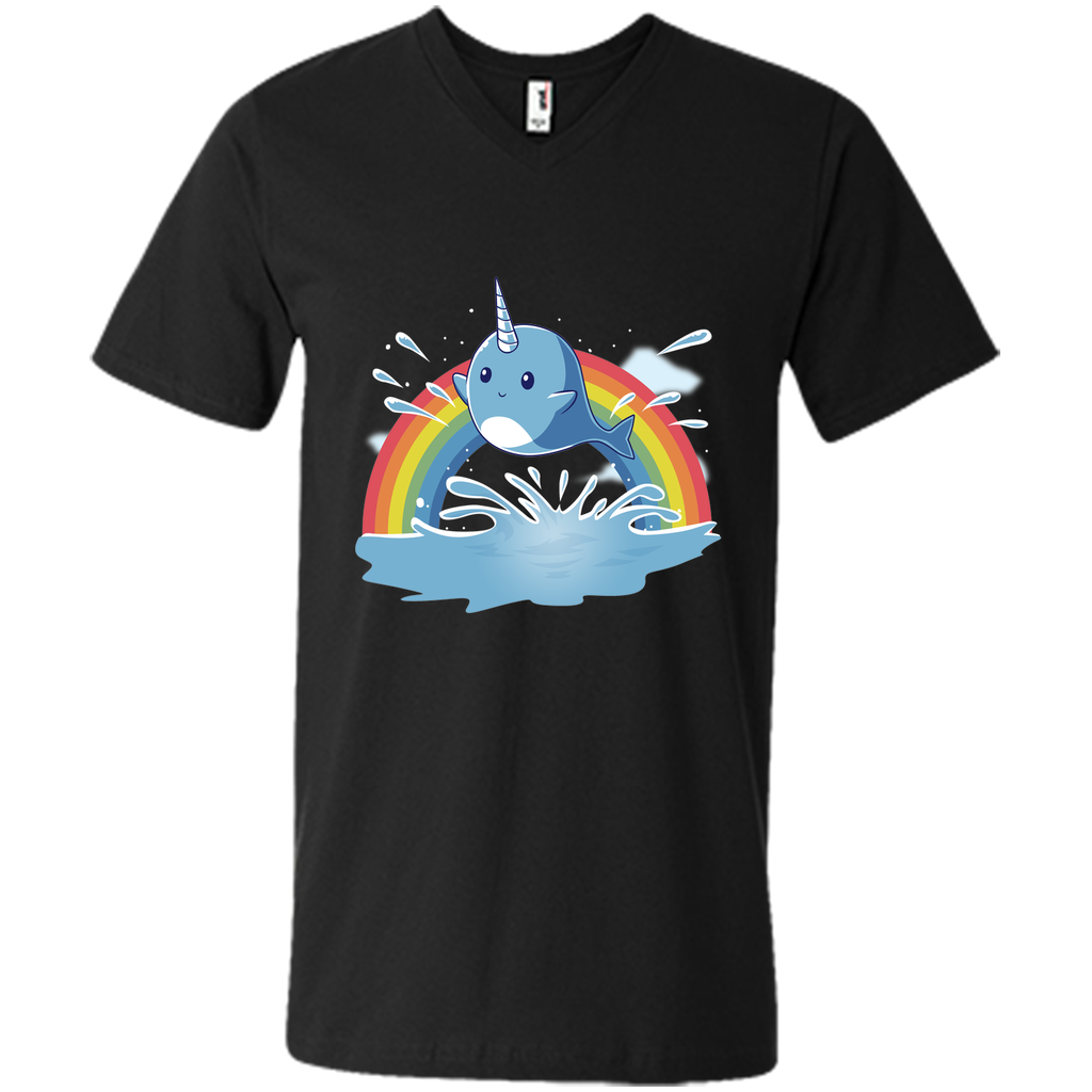 narwhal and rainbow-lovely unicorn