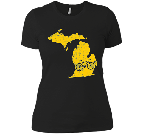 Michigan Home State Bike | Ann Arbor | Cycling Gift & Shirt