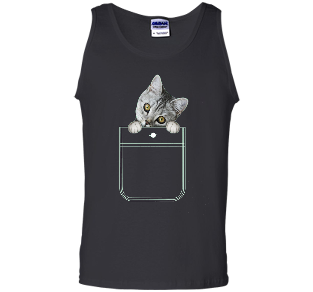 Adorable Cat Shirt, Kitty in My Pocket Tee by Zany Brainy