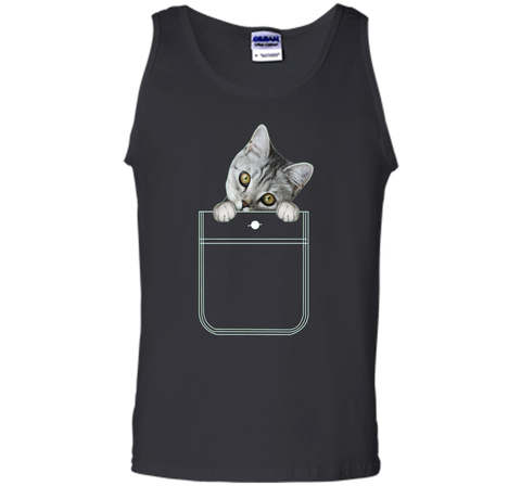 Adorable Cat Shirt, Kitty in My Pocket Tee by Zany Brainy