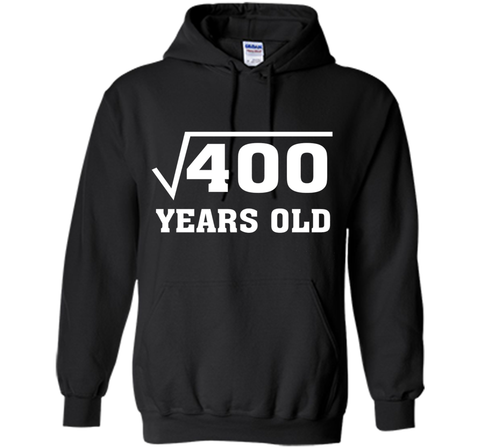 Square Root Of 400 Funny 20 Years Old T-Shirt 20th Birthday