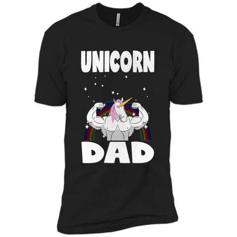 Unicorn Dad Vintage Retro Dad's Unicorns Love T-Shirt
