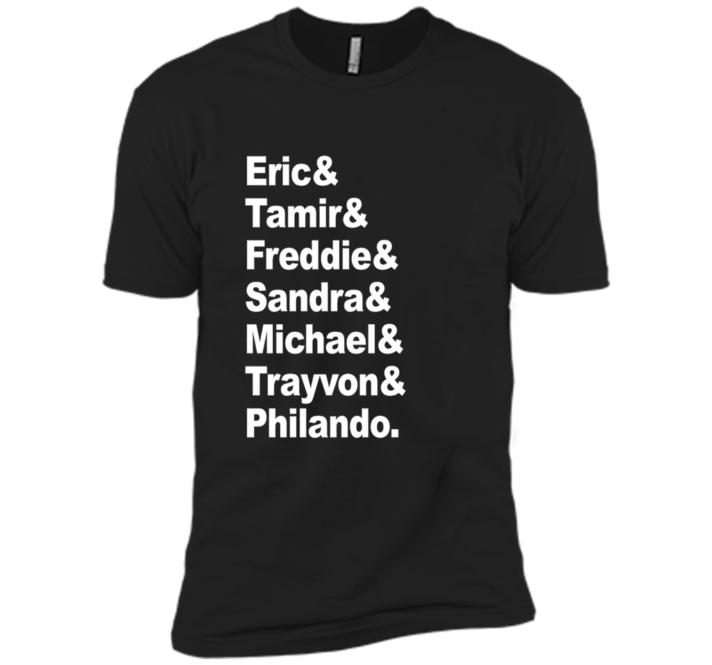 Say Their Names Adult Tee - Black Lives Matter