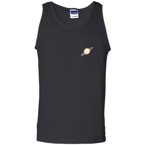 Saturn Rings Planet Space Small Logo T-Shirt