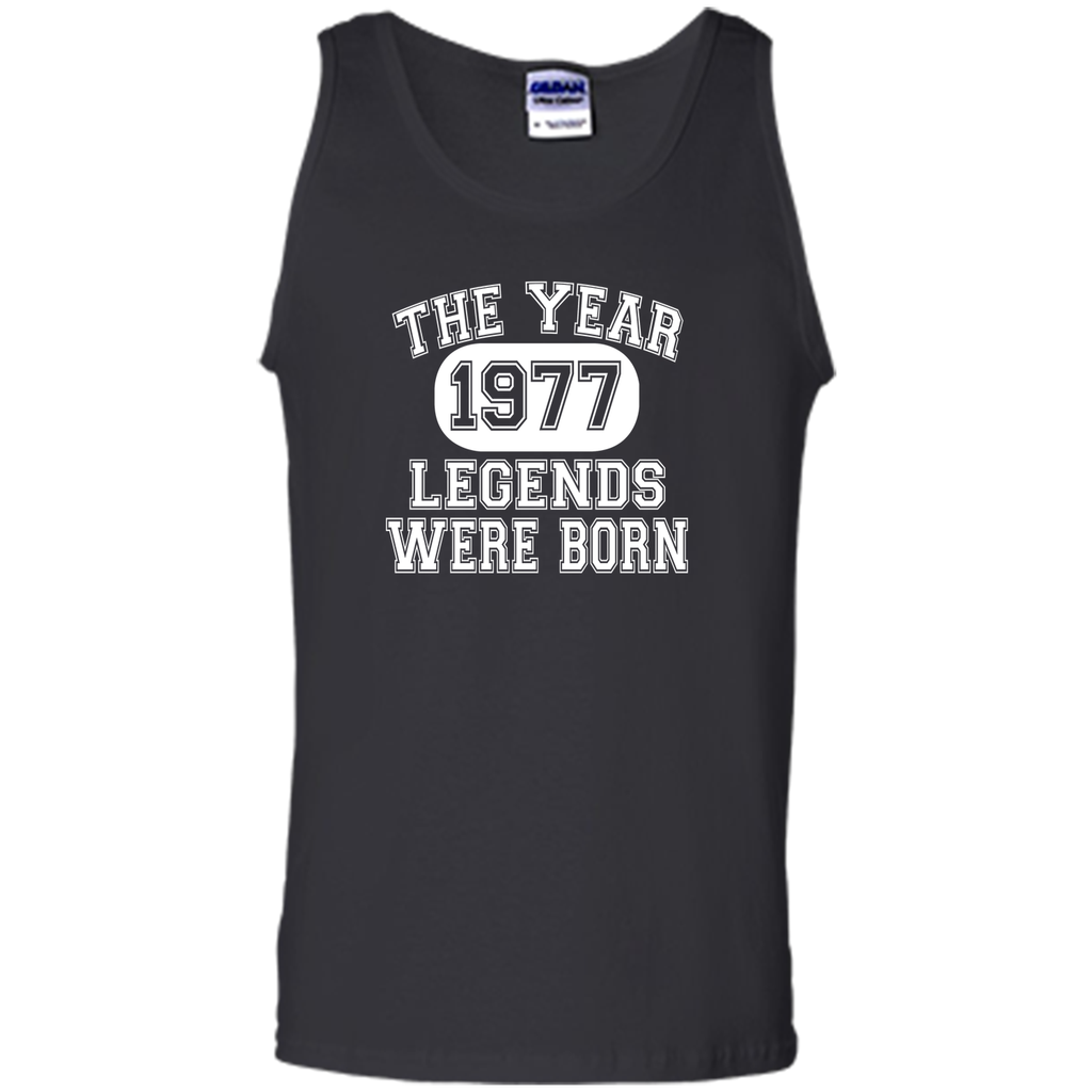 40th Birthday T Shirt, 1977 The Year Legends Were Born