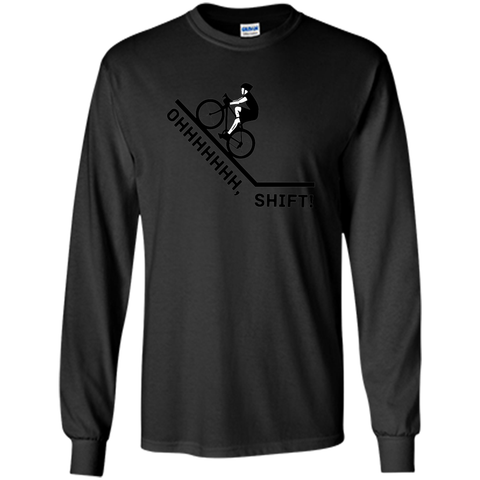 Oh Shift Bicycle Bike Rider Funny T-Shirt