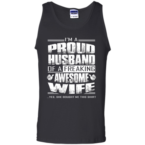 I am A Proud Husband Of A Freaking Awesome Wife cool shirt