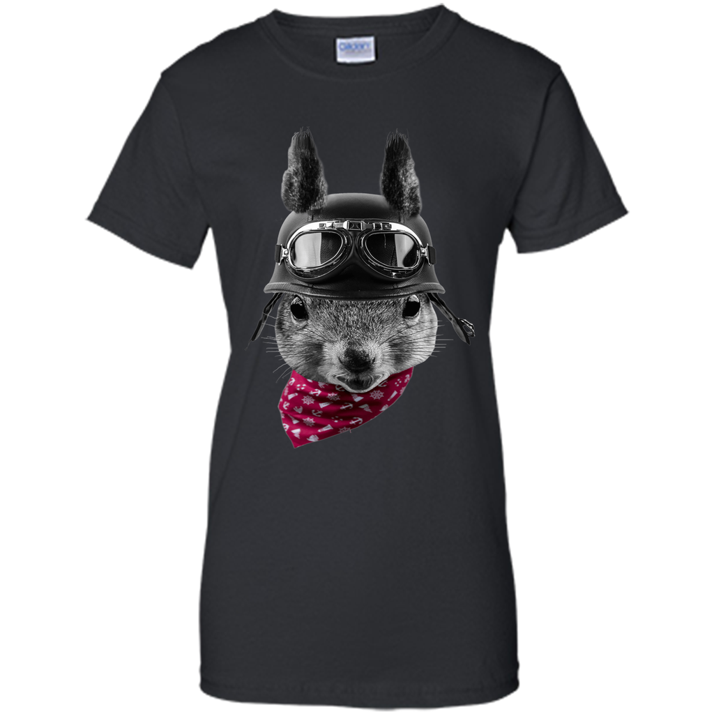 Sexy Biker Vs Squirrel 2017 T Shirt