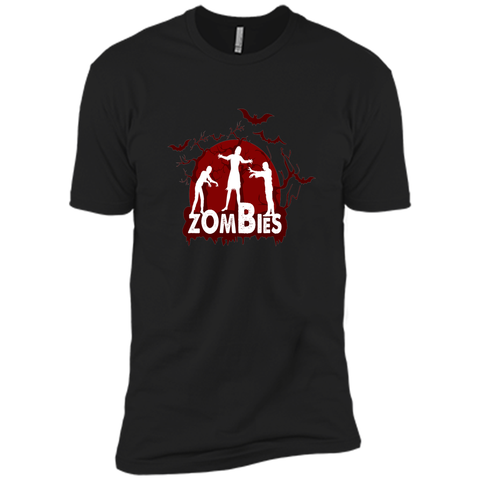 welcome to homeland of zombies, halloween Next Level Premium Short Sleeve Tee