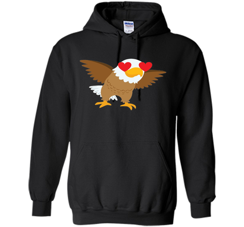 Eagle Emoji Heart Eye Shirt T-Shirt Tee