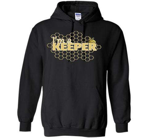 Bee t shirt I'm a Keeper funny beekeeper tee