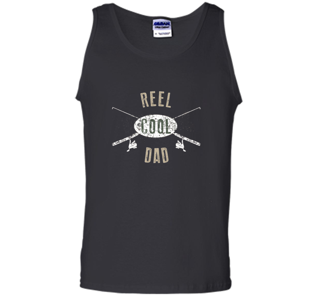 Mens Reel Cool Dad Shirt, Cute Fishing Father's Day Gift