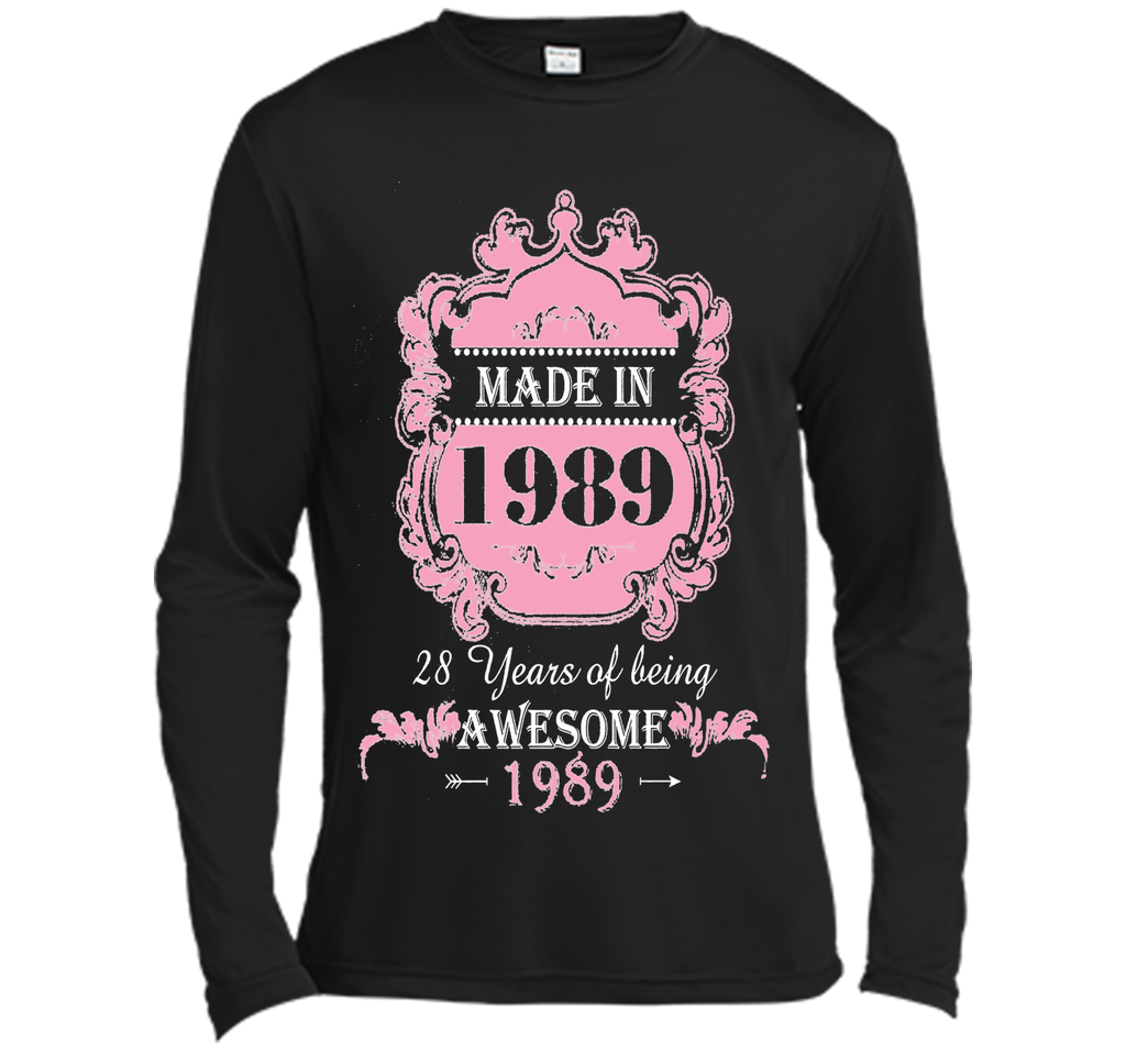 Made In 1989 T Shirt- 28 Years Old Shirt 28th Birthday Gift