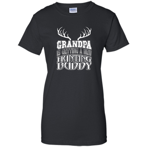Men's Grandpa Grandson or Granddaughter Hunting T Shirt