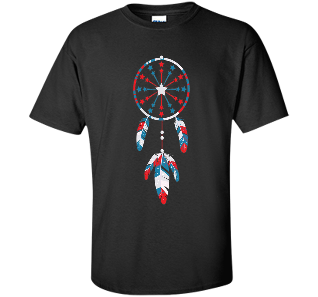 Dream Catcher 4TH Of July  Tshirt Red White And Blue