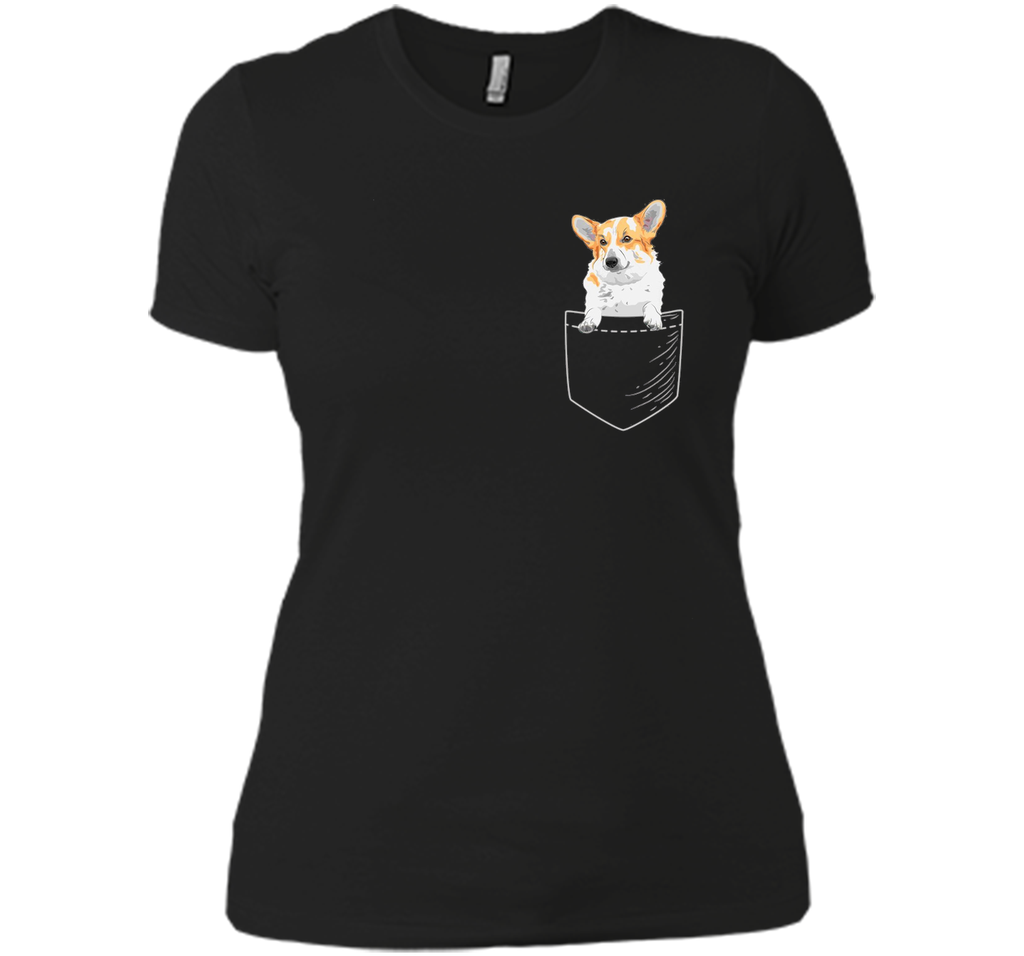 Corgi in Pocket Shirt