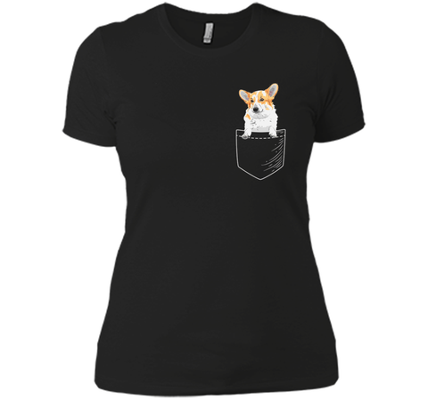 Corgi in Pocket Shirt