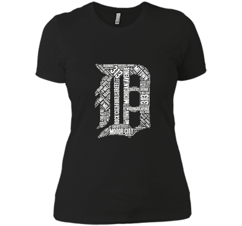 Detroit T Shirt Graphic D