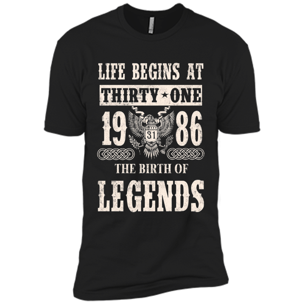 Life Begin At Thirty-One 1986 T Shirt