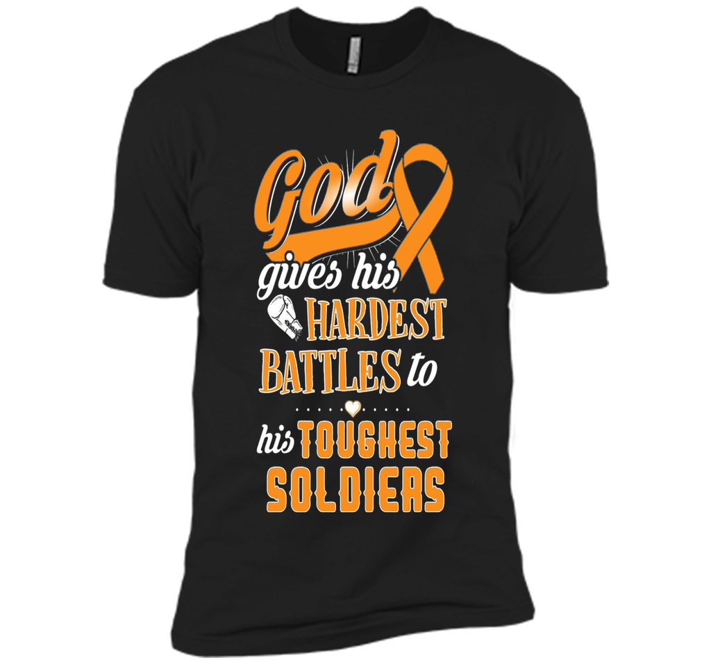 God Gives His Hardest Battles To His Toughest Soldiers Shirt