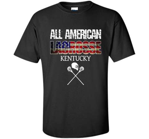 Lacrosse American Team Kentucky July 4 Gift Group T-Shirt