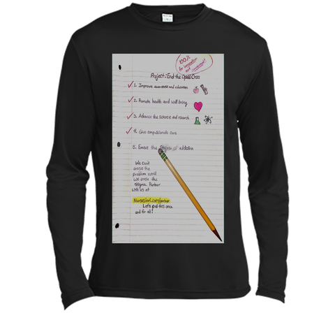 Erase the Stigma motivational tshirt