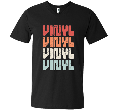 Retro Distressed VINYL Record T-Shirt