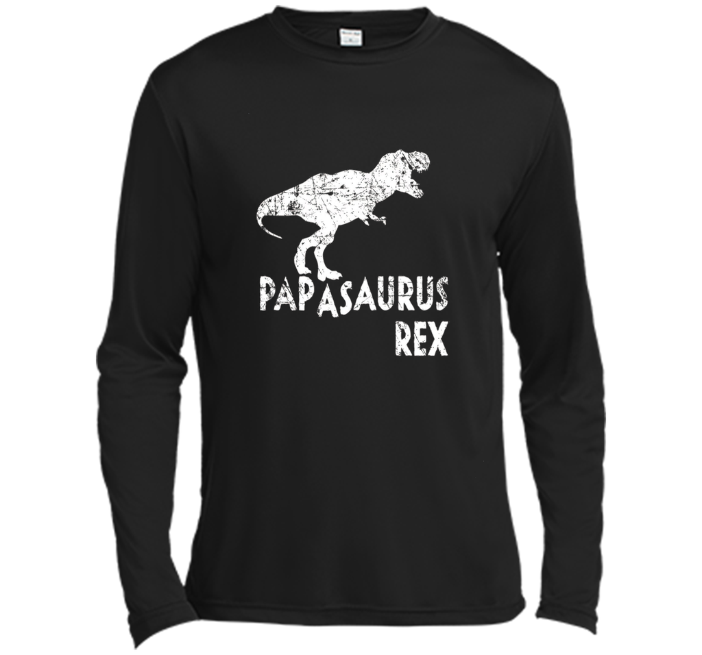 Mens Papasaurus Rex Shirt, Funny Cute Dinosaur Father's Day Gift