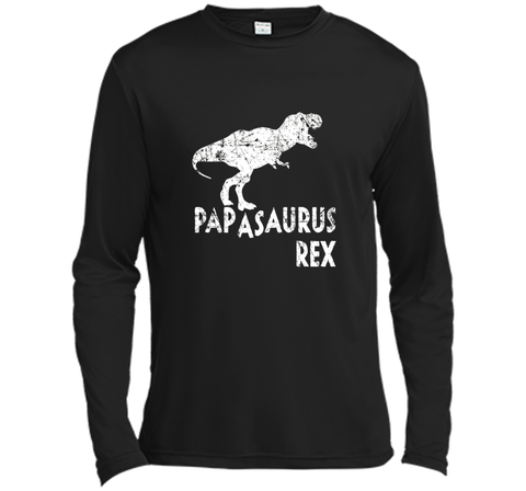 Mens Papasaurus Rex Shirt, Funny Cute Dinosaur Father's Day Gift