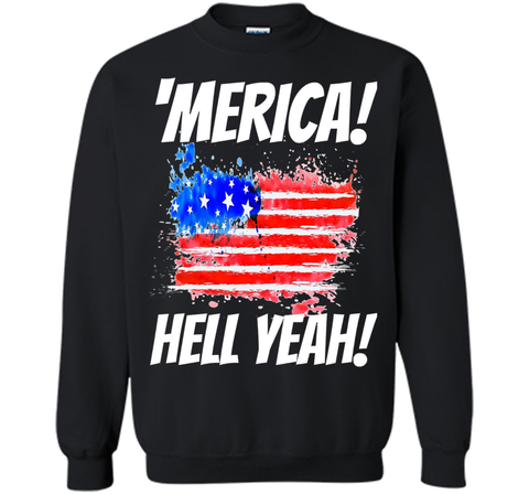 'Merica Hell Yeah TShirts! Tee For Proud Patriotic Americans